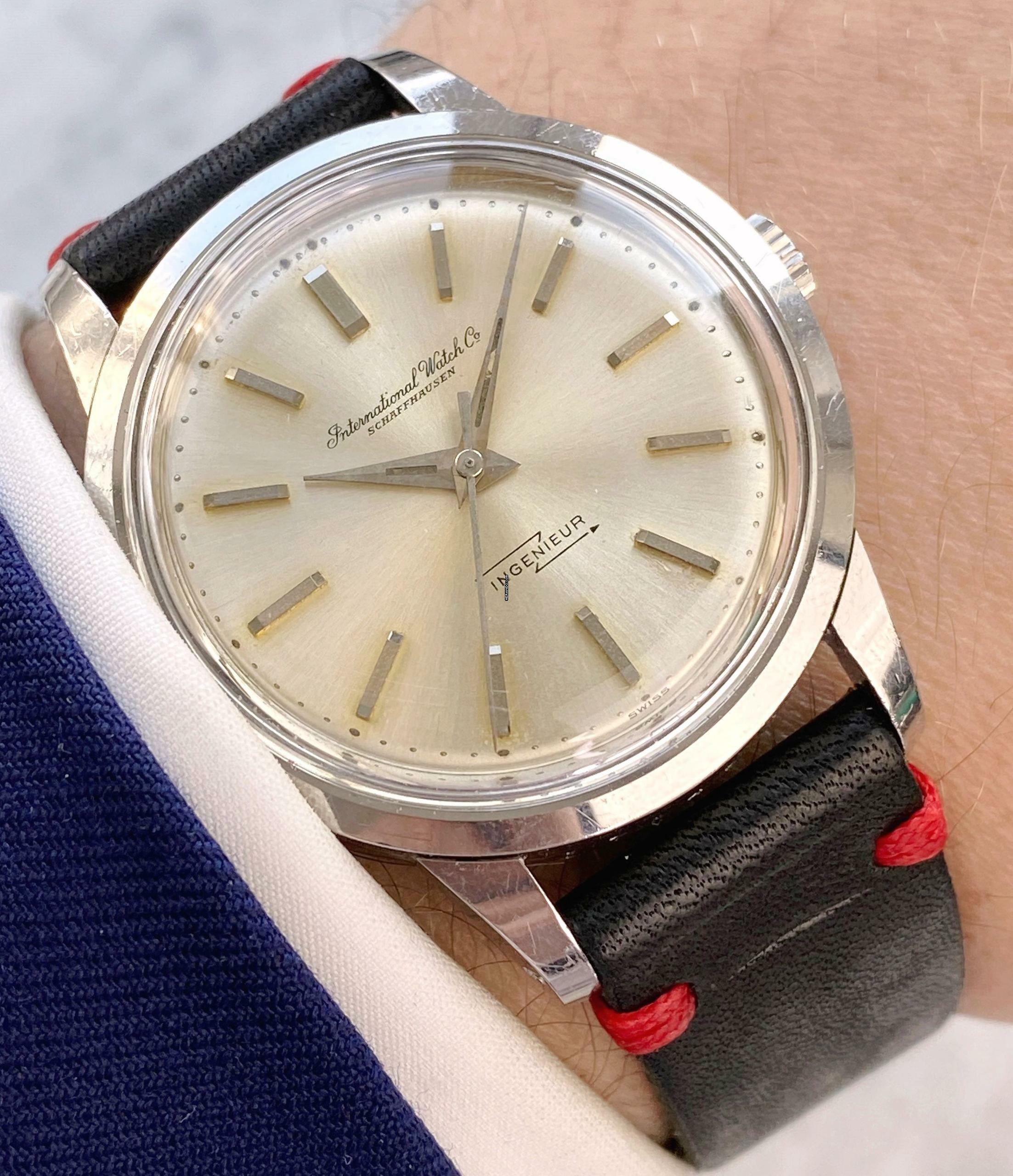 IWC Ingenieur Serviced Ref 666 Ingenieur Vintage Unpolished Cream Dial 666