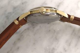 Thumbnail von Omega Seamaster Unrestored Black Honey Comb Dial Seamaster Vintage Automatic Automatik 2846 2846