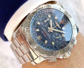 Thumbnail von Breitling Skyracer Ref A27362 Skyracer Chronograph Beautiful Blue Dial ref A27362 A27362
