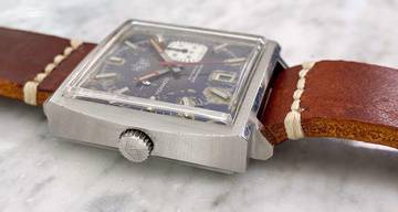 Thumbnail von Heuer Vintage Monaco Blue Dial Automatic 1533