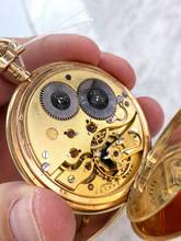 Thumbnail von IWC Pocket Watch Vollgold Solid Gold Taschenuhr Pocket Watch Doppelmantel