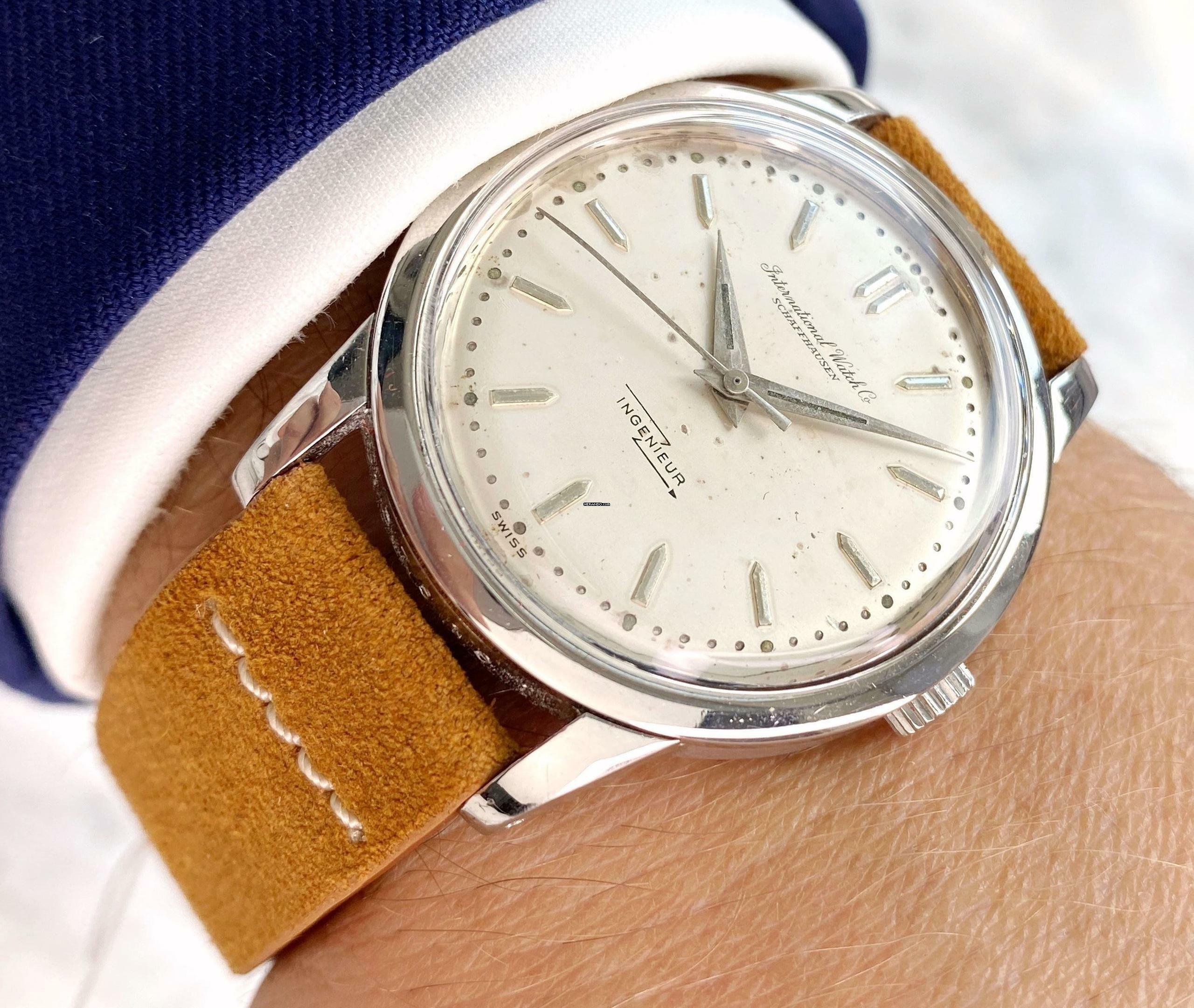 IWC Ingenieur Automatic Vintage Ingenieur Steel ref 666 36mm Automatic 666