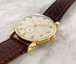 Thumbnail von Patek Philippe Vintage ref 590 Solid Gold Vintage Handwinding Serviced 590