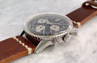 Thumbnail von Breitling Navitimer Vintage Navitimer Iraqi Air Force SERVICED Iraqu Military 806 806
