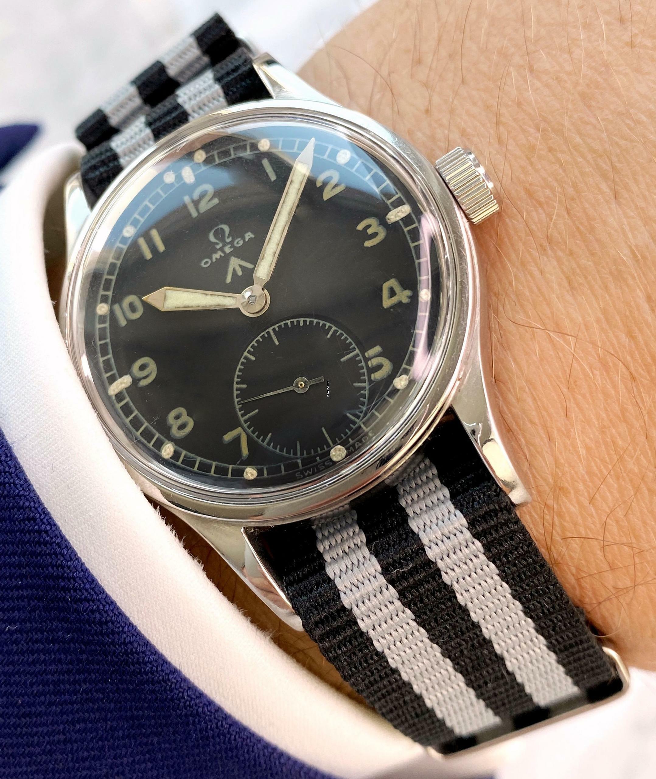 Omega Classic Vintage RAF DIRTY DOZEN Military www Serviced vintage