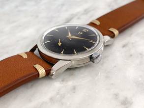 Thumbnail von Omega Seamaster Serviced Seamaster Vintage Automatic Automatik Black Restored Dial 2846