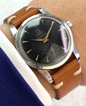  Omega Seamaster Serviced Seamaster Vintage Automatic Automatik Black Restored Dial 2846 