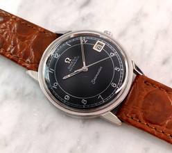 Thumbnail von Omega Seamaster Black Restored Dial Seamaster Vintage Automatic Automatik ref 166.002 166.002