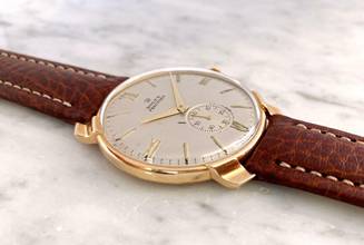 Thumbnail von Rolex Precision Very Rare Precision Vintage Rosegold 35mm Fancy Lugs ref 4118 Pink Gold 4118