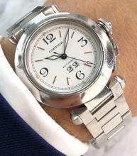 Thumbnail von Cartier Pasha C Ladies Damen / FULL SET / BOX PAPERS / Serviced at 2475 2475