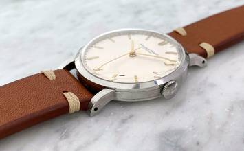 Thumbnail von IWC Vintage Bauhaus Design 35mm Steel Handwinding