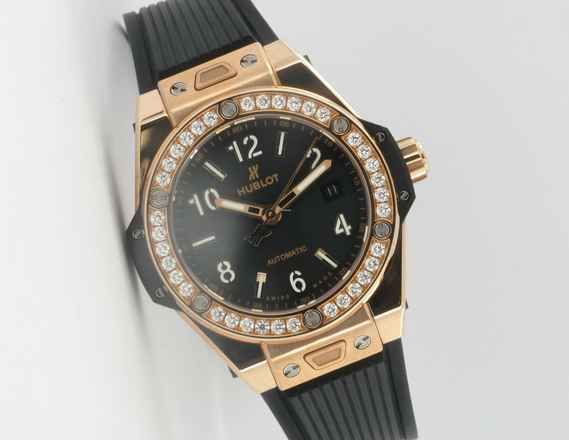  Hublot Big Bang One Click King Gold Diamonds Big Bang 33mm 