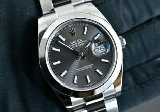Thumbnail von Rolex Datejust 41 126300 | Full Set + invoice 10/25 | unworn | Slate Dial