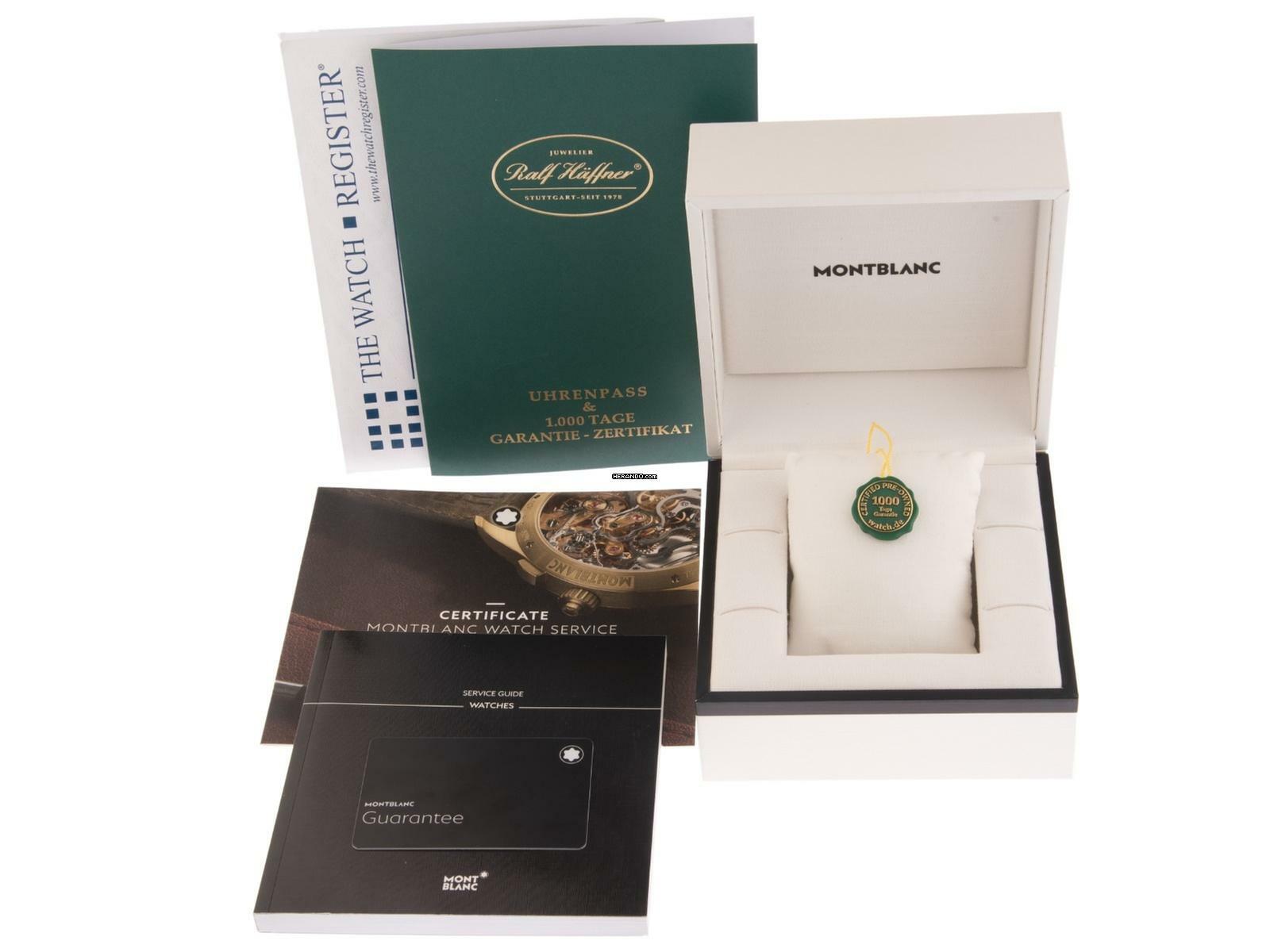 Montblanc Star Ref.130959 2023 Full Set wie Neu