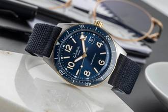 Thumbnail von Glashütte Original SeaQ Stahl / Gold Automatik Herrenuhr Ref. 1-39-11-10-90-34