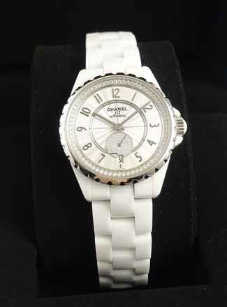  Chanel J12 Brillanten Keramik Automatik Unworn Watch with Box 
