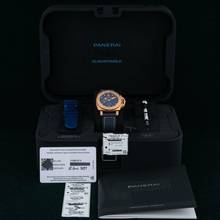 Thumbnail von Panerai Submersible Luminor Submersible Bronzo Blue Abisso PAM01074 ungetragen