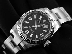 Thumbnail von Rolex Oyster Perpetual 26 Lady Ref.176234 2008 Full Set wie Neu Vintage