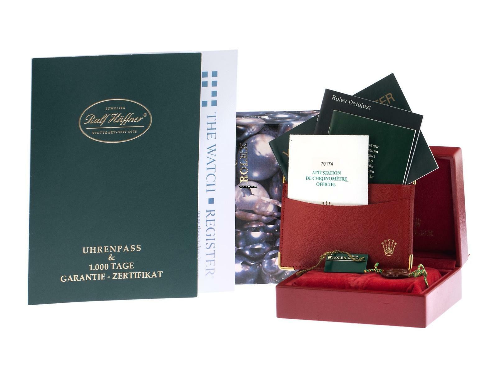 Rolex Lady-Datejust Ref.79174 2000 Full Set sehr gut Vintage