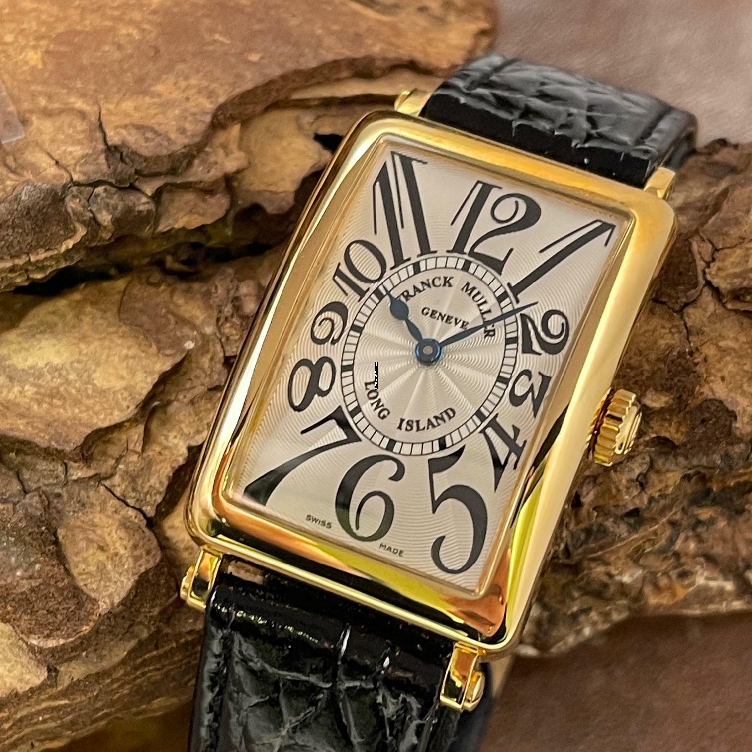 Franck Muller Long Island Long Island Gelbgold - UNGETRAGEN - FULLSET 2004 - Ref. FM 950 QZ.N3