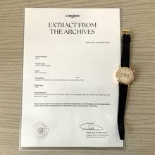 Thumbnail von Longines Chronograph Fly-Back 7415 Oversize rose gold 18KT Full Set 1972 Full Set