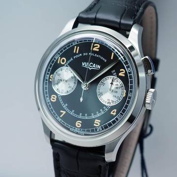  Vulcain Monopusher Heritage 650157A08.BAC207 Limited Edition 50 Box+Papiere 2025 