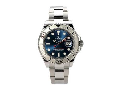  Rolex Yacht-Master 40 mm Edelstahl / Platin Ref. 126622 Blau 
