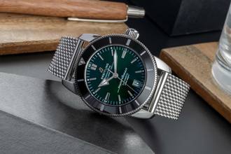 Thumbnail von Breitling Superocean Heritage II 42 Stahl Automatik Herrenuhr AB2010121L1A1 B&P