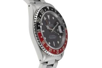 Thumbnail von Rolex GMT-Master II Coke Swiss Only Automatik Herrenuhr Ref. 16710 U-Serie B&P
