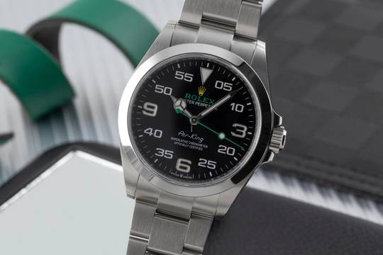  Rolex Air King Edelstahl Automatik Herrenuhr Ref. 126900 B&P 2025 