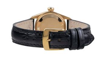 Thumbnail von Rolex Lady-Datejust 18k (0,750) Gold Automatik Damenuhr Ref. 6916 Klassiker