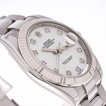 Thumbnail von Rolex Datejust 41 Pearl Dial Diamond – 126334 – like NEW – 2022 Full Set Lc100