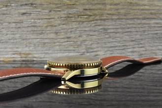 Thumbnail von Breitling Navitimer Cosmonaute 809 Gold Plated - Authentic Vintage Handaufzug