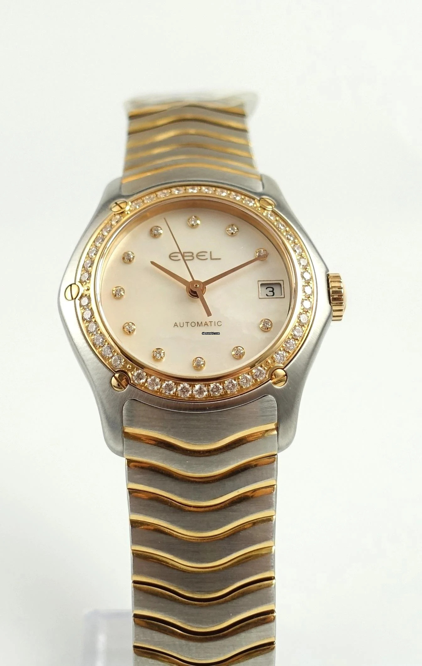 Ebel Classic Lady Automatik Stahl-Gold 27mm Full Set