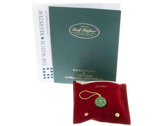  Cartier Santos Octagon Ref.187902 1990 original Box sehr Gut Vintage 