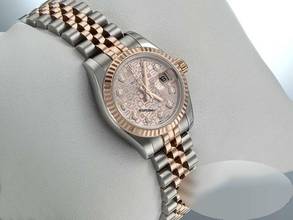Thumbnail von Rolex Lady-Datejust 26mm 179171 2010 Stahl Roségold 750 Diamanten Automatik Stainless Steel 18kt Rose Gold Jubilé-band Chronometer Oyster