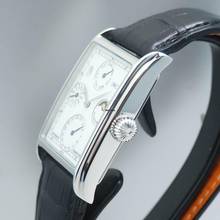 Thumbnail von IWC Novecento Perpetual Calendar 3545 Platinum 950 Box+papers RARE Full Set