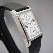 Thumbnail von IWC Novecento Perpetual Calendar 3545 Platinum 950 Box+papers RARE Full Set