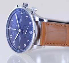 Thumbnail von IWC Portugieser Chronograph Automatik 41mm black Dial Klassiker Dresswatch