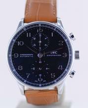 Thumbnail von IWC Portugieser Chronograph Automatik 41mm black Dial Klassiker Dresswatch