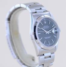 Thumbnail von Rolex Datejust 36 16200 Saphirglas black dial Oysterband Stahl polished bezel B+P