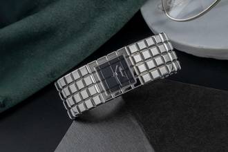 Thumbnail von Chopard Ice Cube Black Dial Edelstahl Quarz Damenuhr Ref. 11/8898