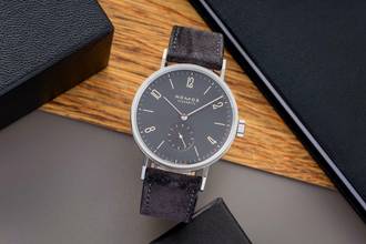 Thumbnail von NOMOS Tangomat Ruthenium Glashütte Tangomat Ruthenium Stahl Automatik Herrenuhr Ref. 603 B&P 2014