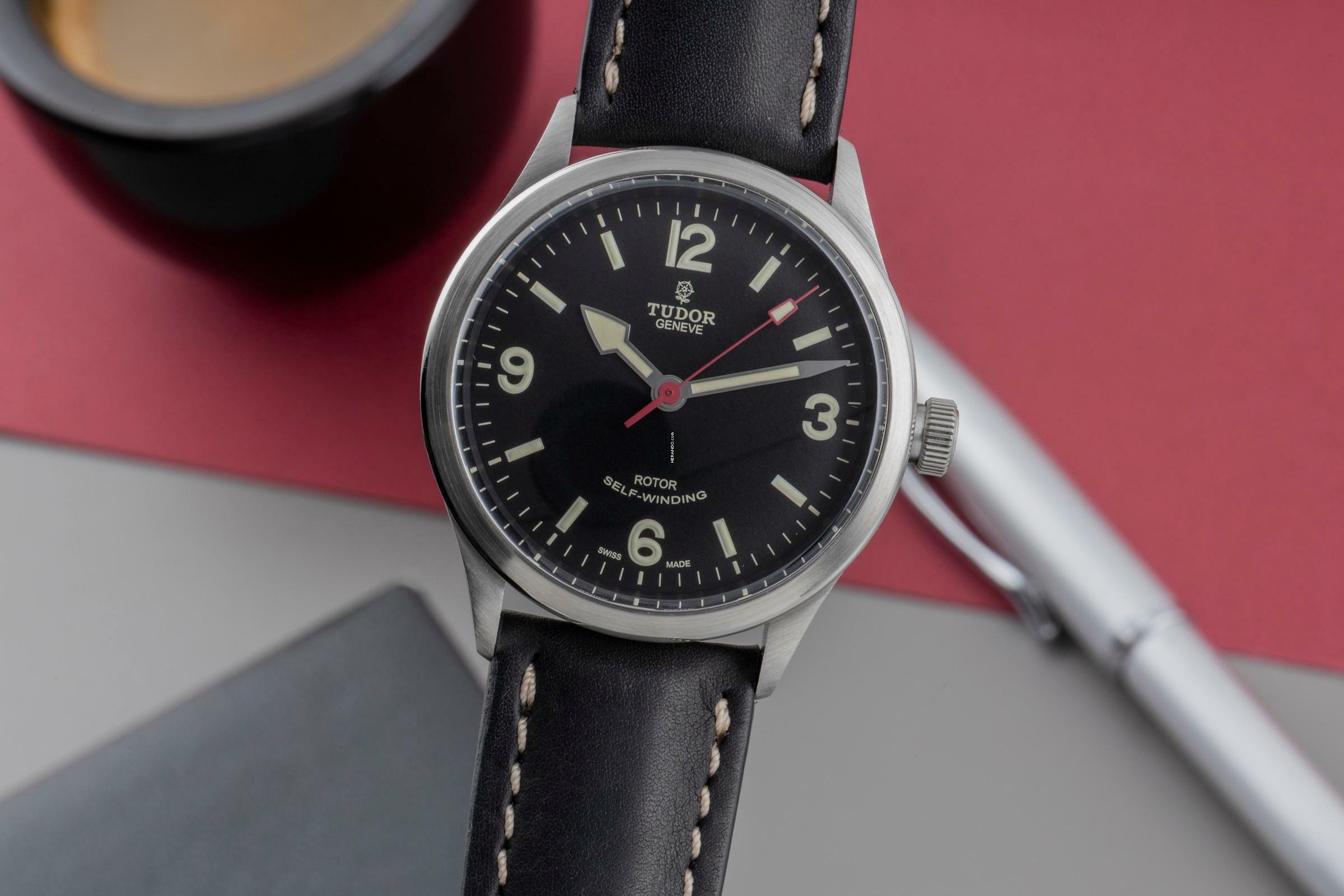 Tudor Heritage Ranger Edelstahl Automatik Herrenuhr Ref. 79910