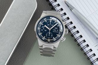 Thumbnail von IWC Aquatimer Chronograph Stahl Automatik Herrenuhr Ref. IW371928 B&P 2007