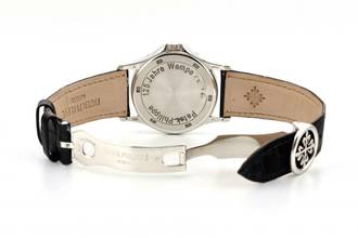 Thumbnail von Patek Philippe Annual Calendar Wempe Edition In Platinum - Limited Edition - With Box And Papers - 5125P-001 2003