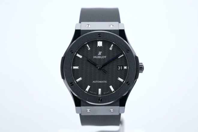  Hublot Classic Fusion Black Magic 45mm - Carbon Dial - Box+Papers - 24 Months Warranty 511.CM.1771.RX 2019 