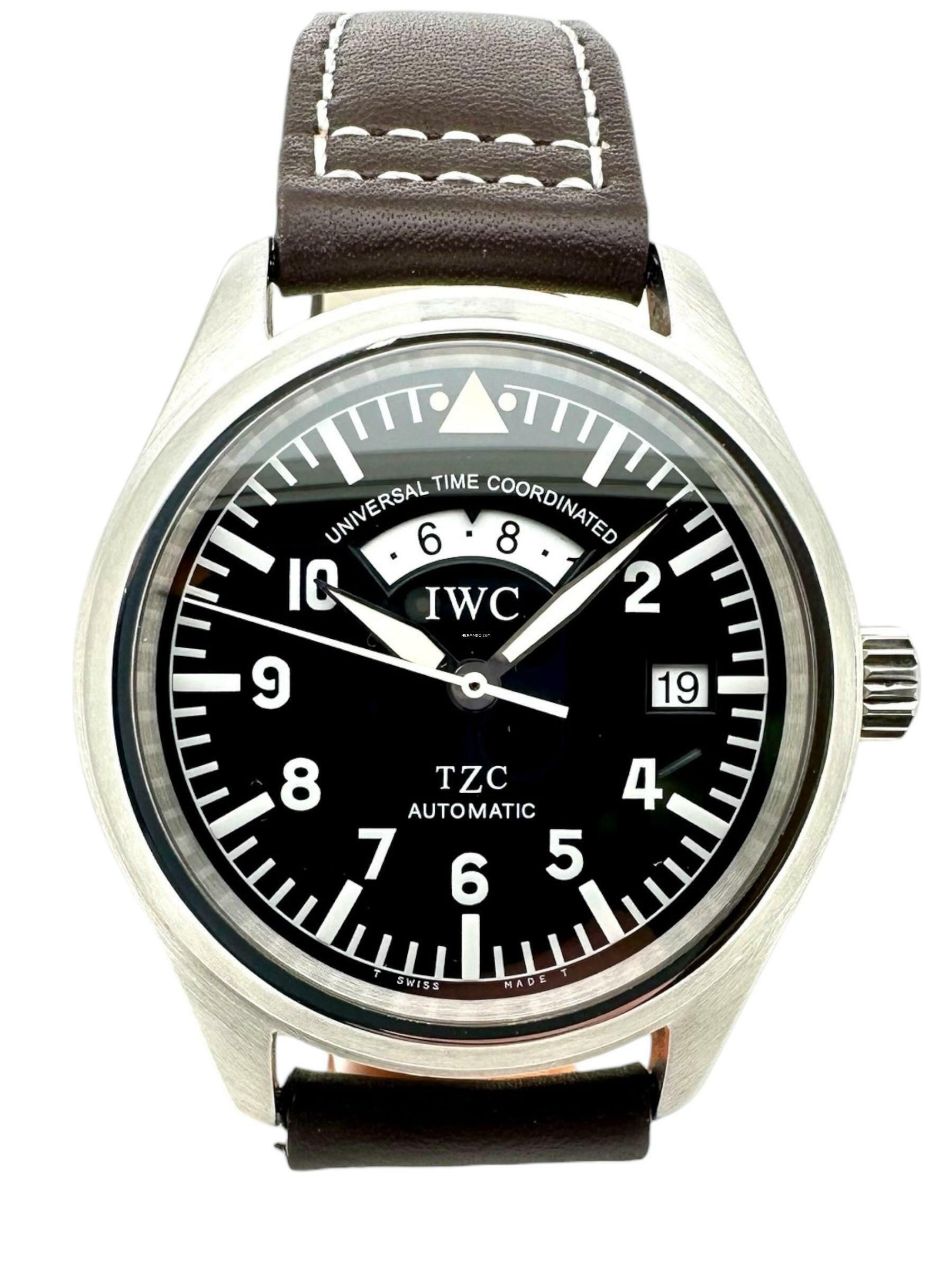 IWC Fliegeruhr Spitfire UTC Pilots Watch Spitfire UTC Referenz IW325101