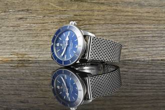 Thumbnail von Breitling Superocean Heritage II 42 Blue Ceramic - Automatik - Stahl Armband