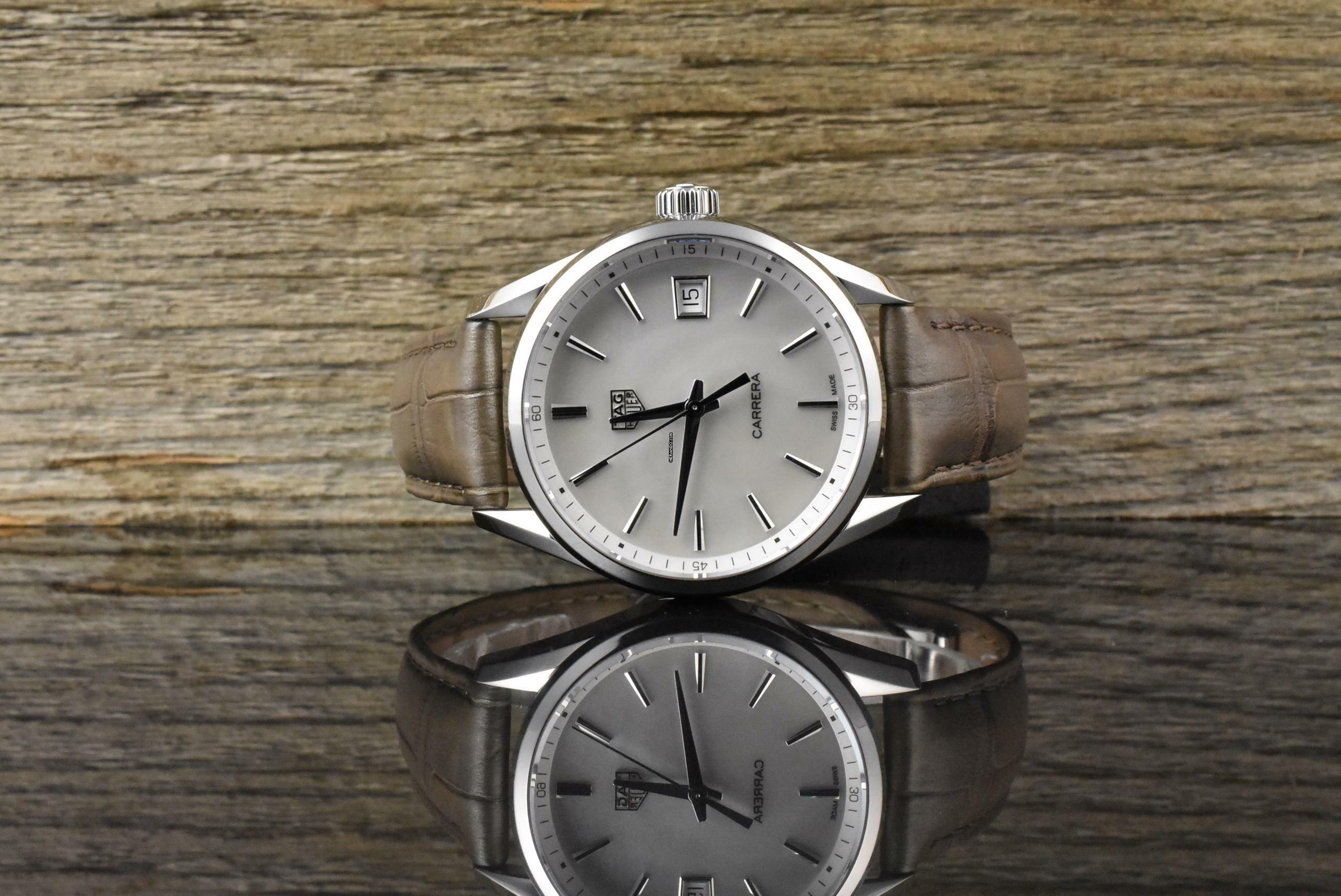 TAG Heuer Carrera Quarz 36MM Perlmutt / MOP Dial - Stahl - 2021